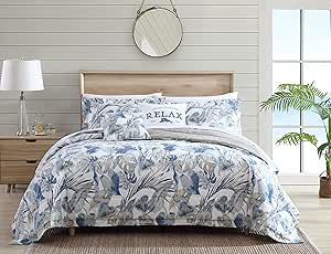Tommy Bahama blue coastal comforter set
