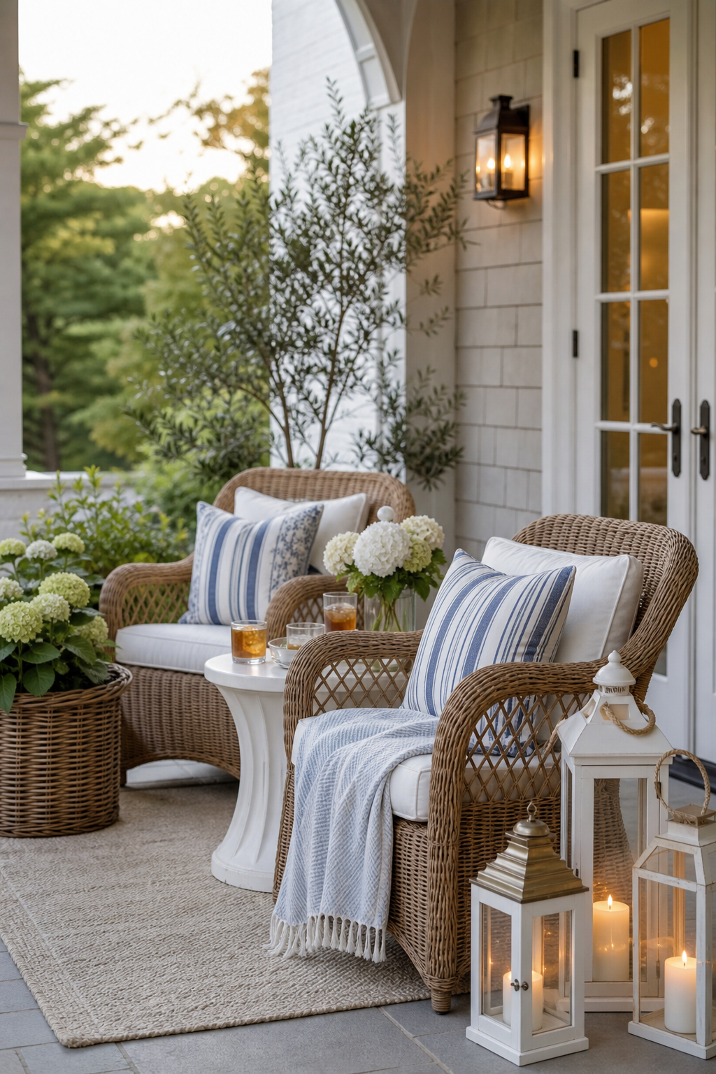 Coastal Grandmother Garden Seating Amazon Finds finished room setup
