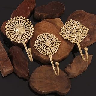 Brass wall hooks