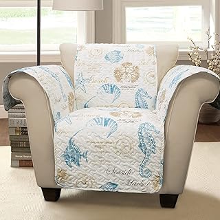 Slipcovered accent chair