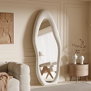 White full length mirror