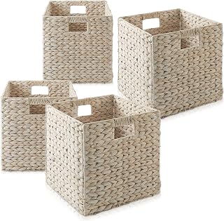 Rattan shelf baskets