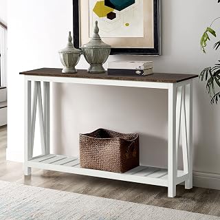 Painted console table