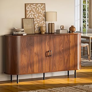 Dark wood coffee cabinet