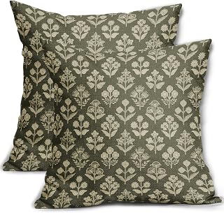 Green outdoor pillows