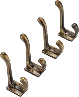 Brass wall hooks