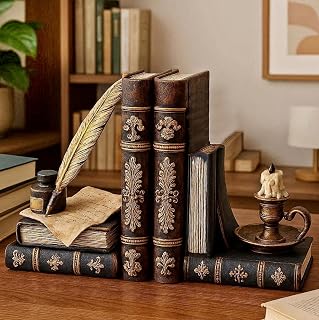Vintage bookends