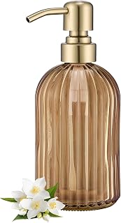 Brass soap dispenser