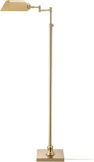 Brass floor lamp
