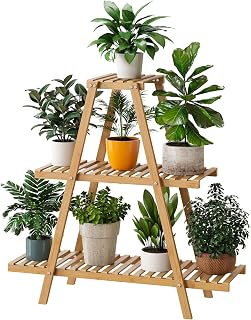 Bamboo planter stand
