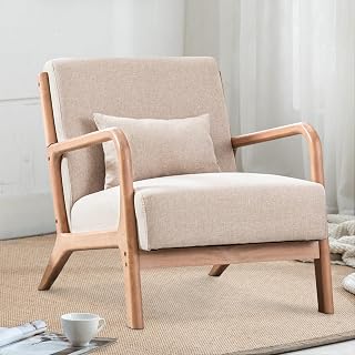 Walnut lounge chair
