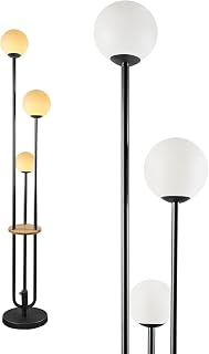 Globe floor lamp