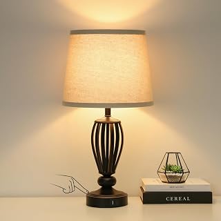 Black reading lamp