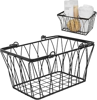 Wire pantry baskets