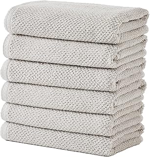 White hand towels