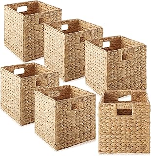 Woven storage basket