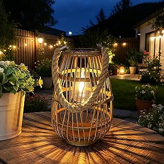 Outdoor lantern centerpiece