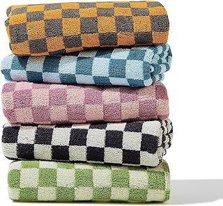 Colourful hand towels