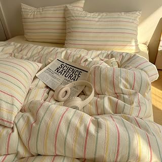 Colourful duvet or comforter