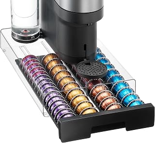 Acrylic coffee pod storage