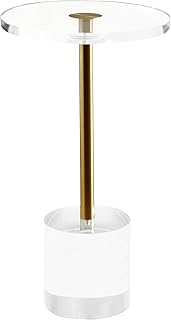 Acrylic side table