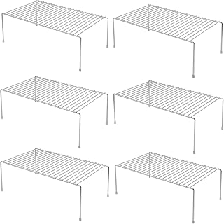 Chrome shelf riser