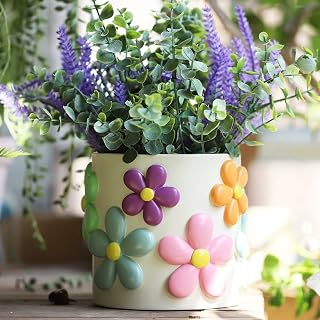 Colourful planter