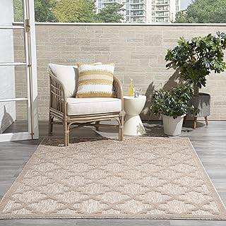 Taupe outdoor rug