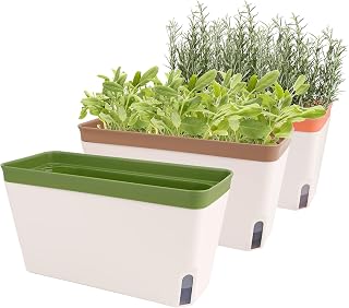 Matte garden planter
