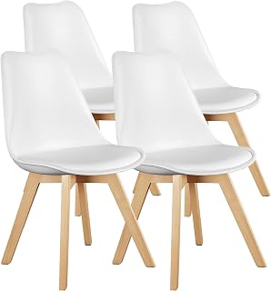 Cream outdoor dining chairs