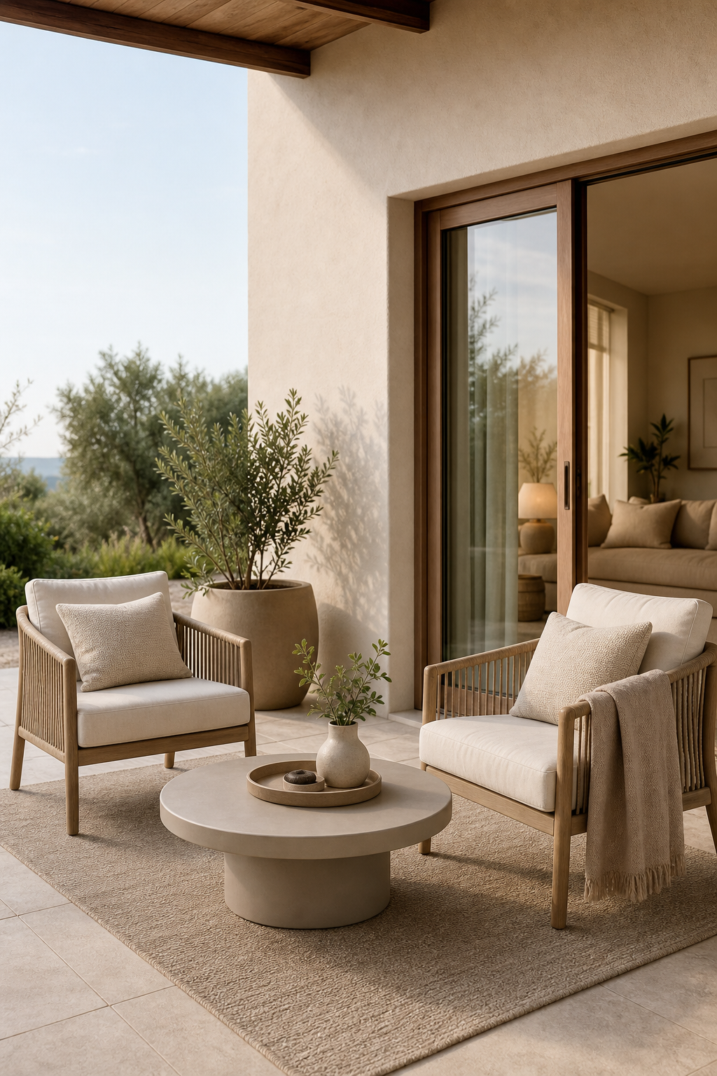 Warm Minimalist Patio Amazon Finds finished room setup