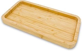 Wood vanity tray